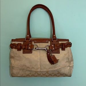 Coach Yellow Shoulder Bag